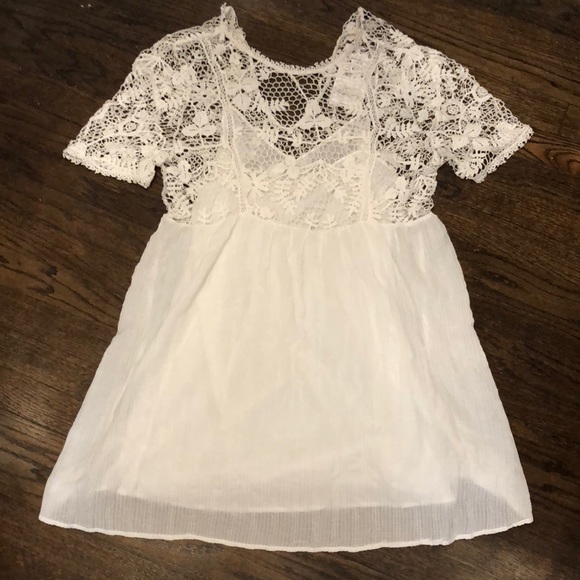 Zara Dresses & Skirts - ZARA White Boho Dress